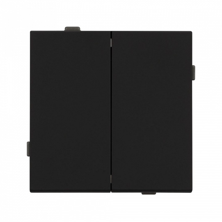 Выключатель проходной двухклавишный без рамки arlight swt 054553