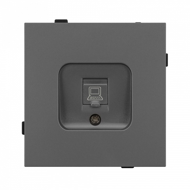 Розетка ethernet rj-45 и со шторками, Без рамки arlight sct-tendo 054593