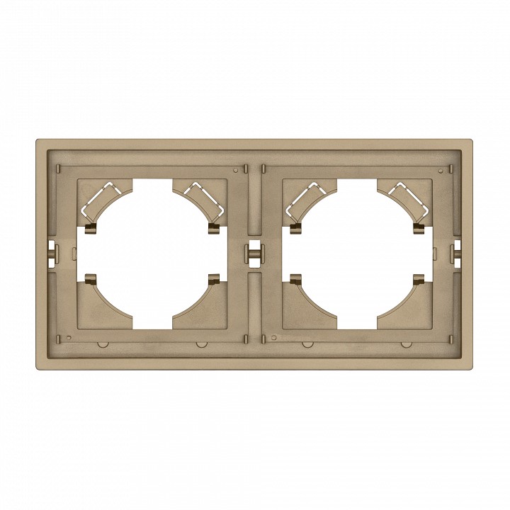 Рамка на 2 поста arlight frm-tendo 054647