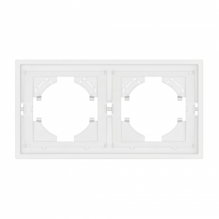 Рамка на 2 поста arlight frm-tendo 054649