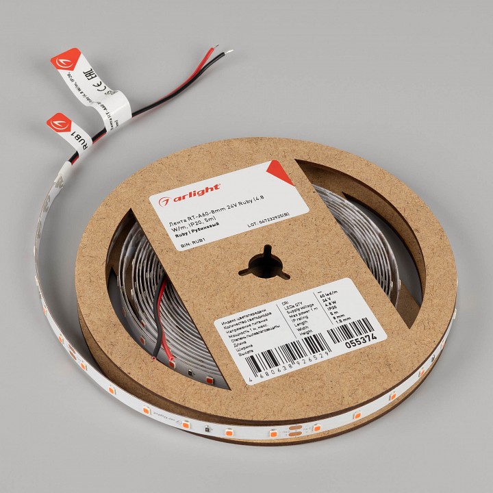 Лента светодиодная arlight rt-a60-8mm 055374