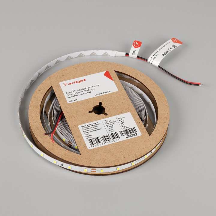 Лента светодиодная arlight rt-a60-8mm 055382