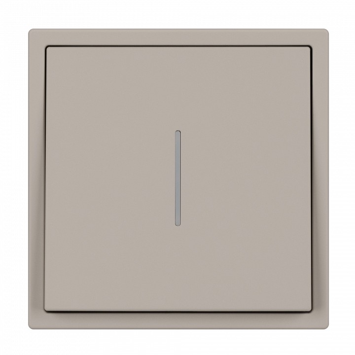 Выключатель одноклавишный с подсветкой без рамки arlight swt-nobe 059424