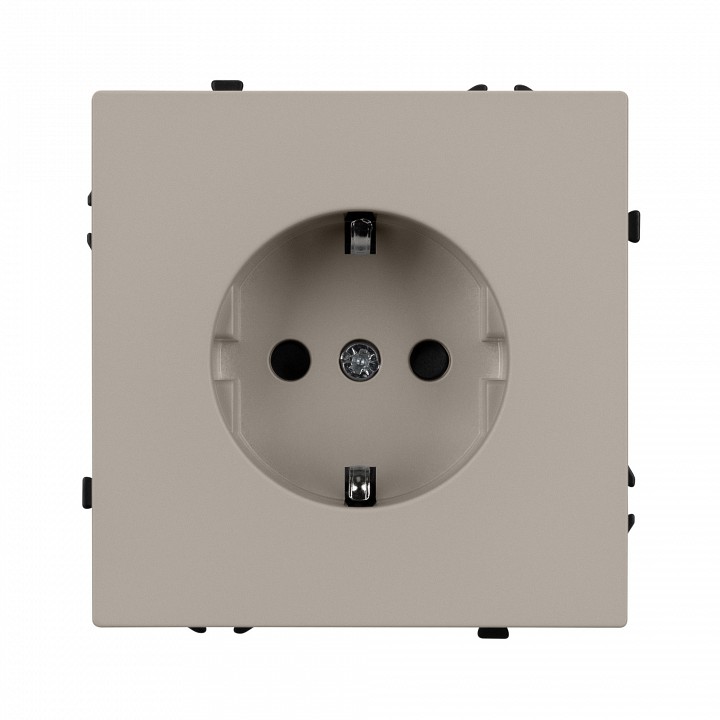 Розетка с заземлением, Без рамки arlight sct-nobe 059452