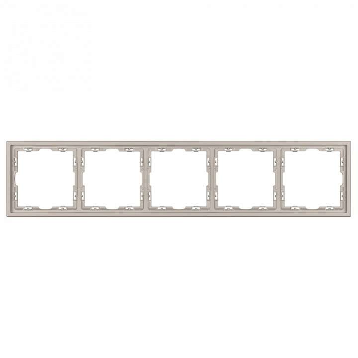 Рамка на 5 постов arlight frm-nobe 059462