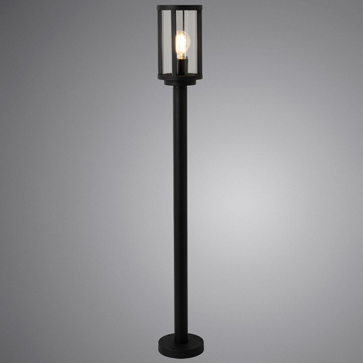 Наземный высокий светильник arte lamp toronto a1036pa-1bk
