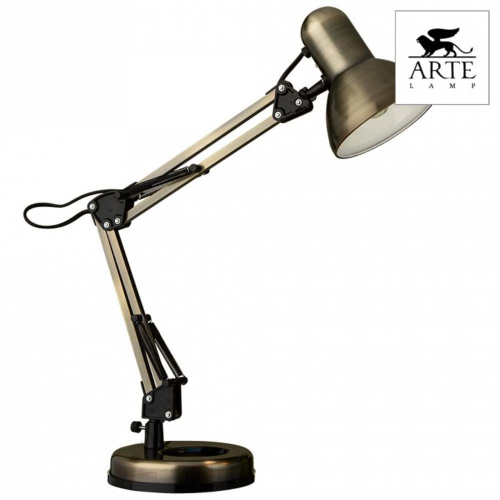 Настольная лампа офисная arte lamp junior a1330lt-1ab