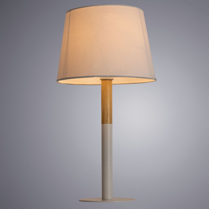 Настольная лампа декоративная arte lamp connor a2102lt-1wh