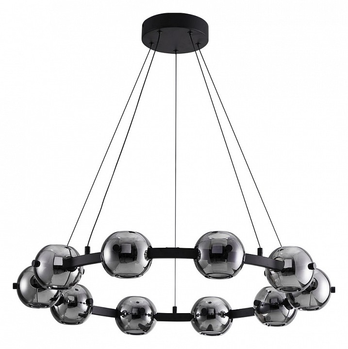 Подвесная люстра arte lamp markab a2471lm-20bk