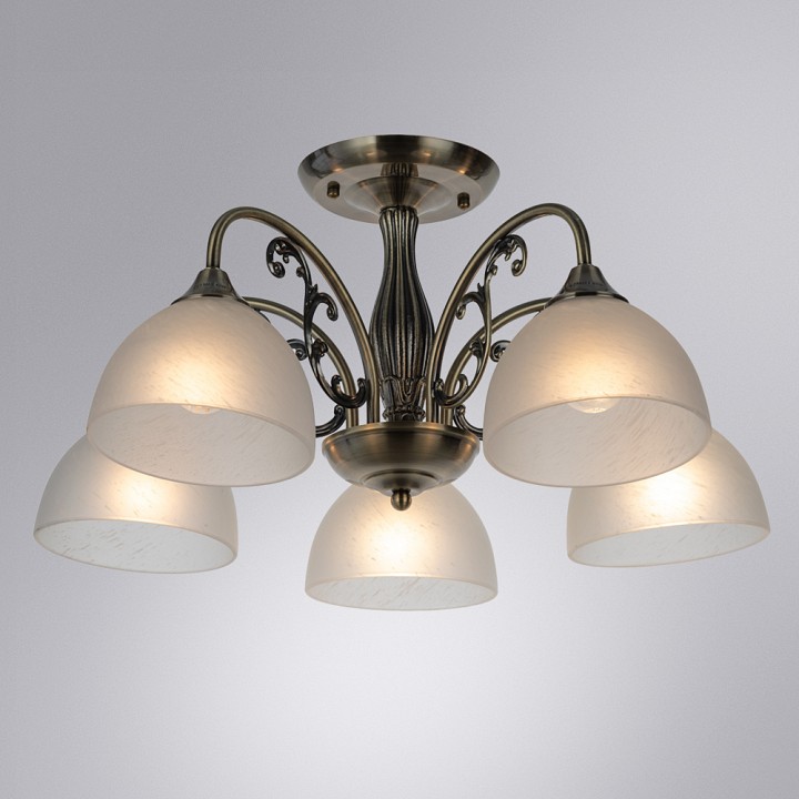 Люстра на штанге arte lamp spica a3037pl-5ab