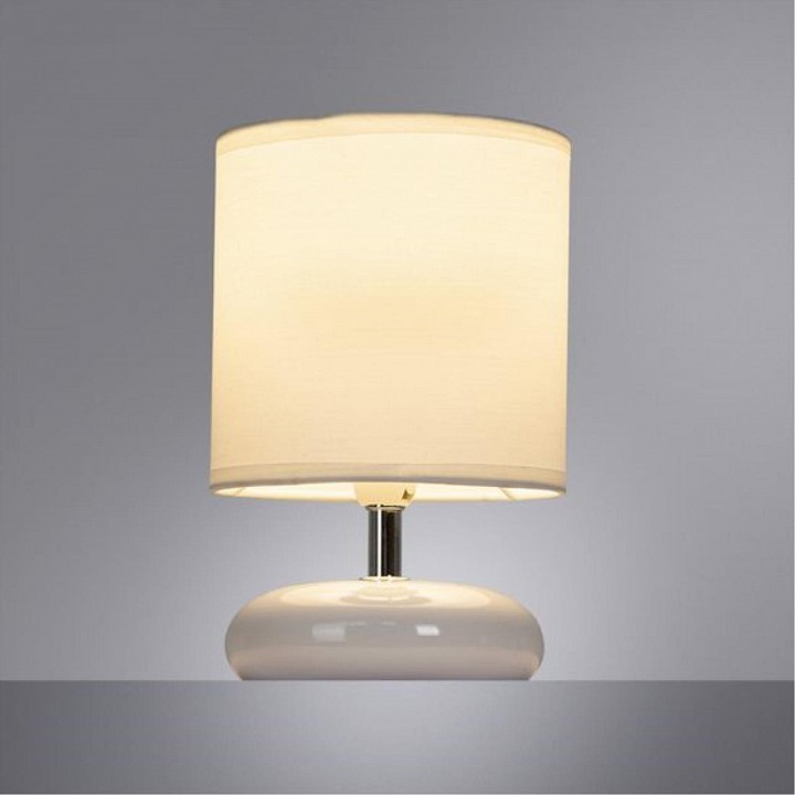 Настольная лампа декоративная arte lamp hadar a3463lt-1wh