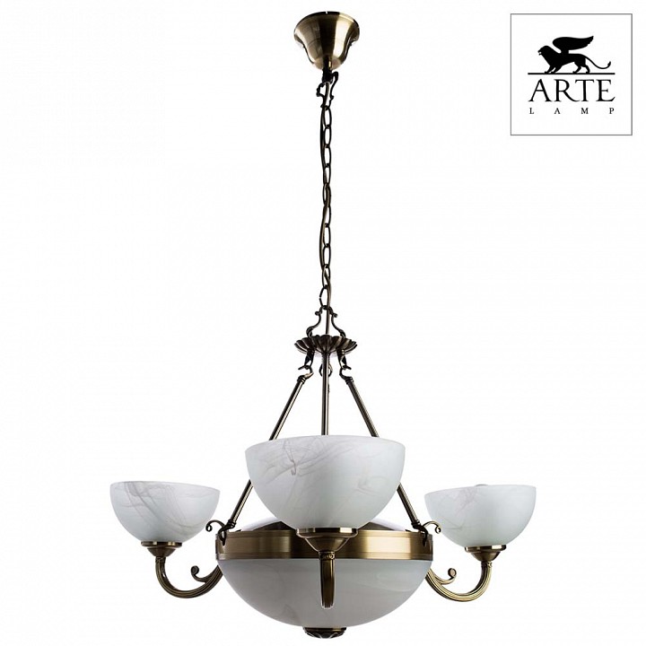 Подвесная люстра arte lamp windsor a3777lm-3-2ab