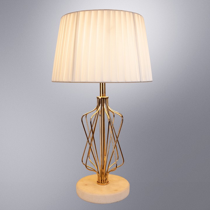 Настольная лампа декоративная arte lamp fire a4035lt-1go
