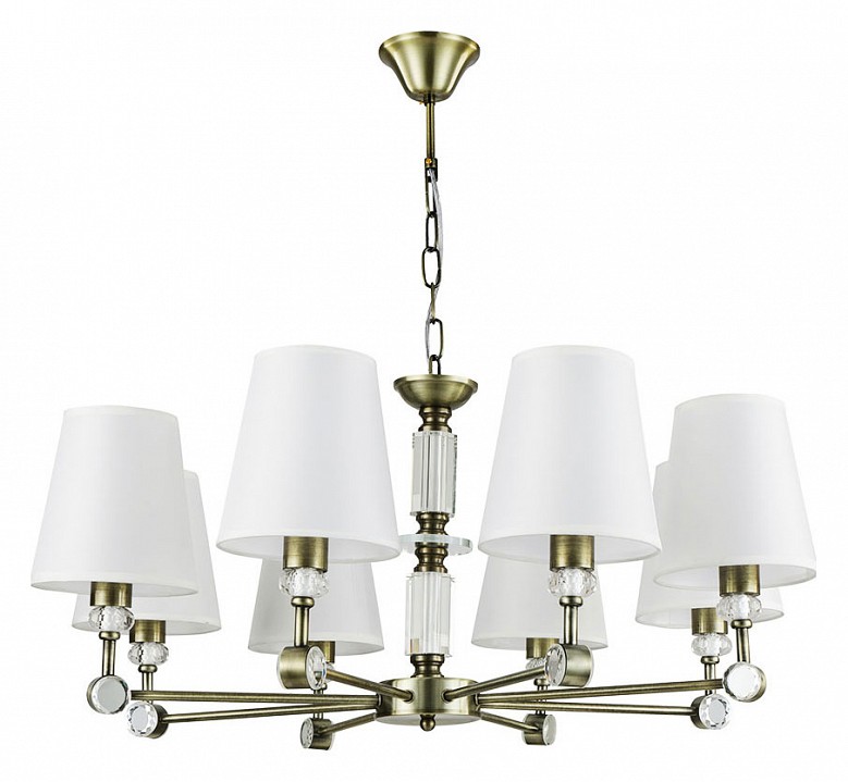 Подвесная люстра arte lamp brocca a4093lm-8ab
