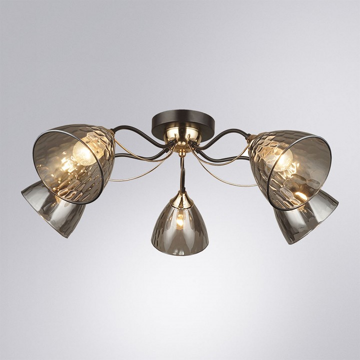 Потолочная люстра arte lamp lily a4366pl-5bk