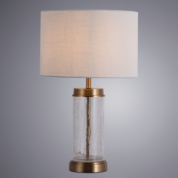 Настольная лампа декоративная arte lamp baymont a5070lt-1pb