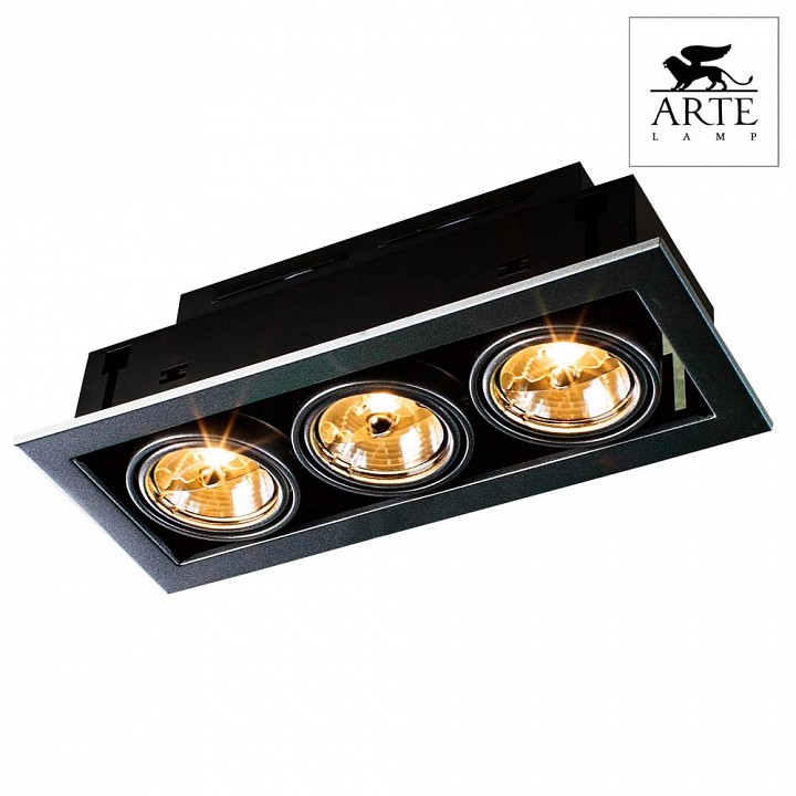 Встраиваемый светильник arte lamp technika 2 a5930pl-3si