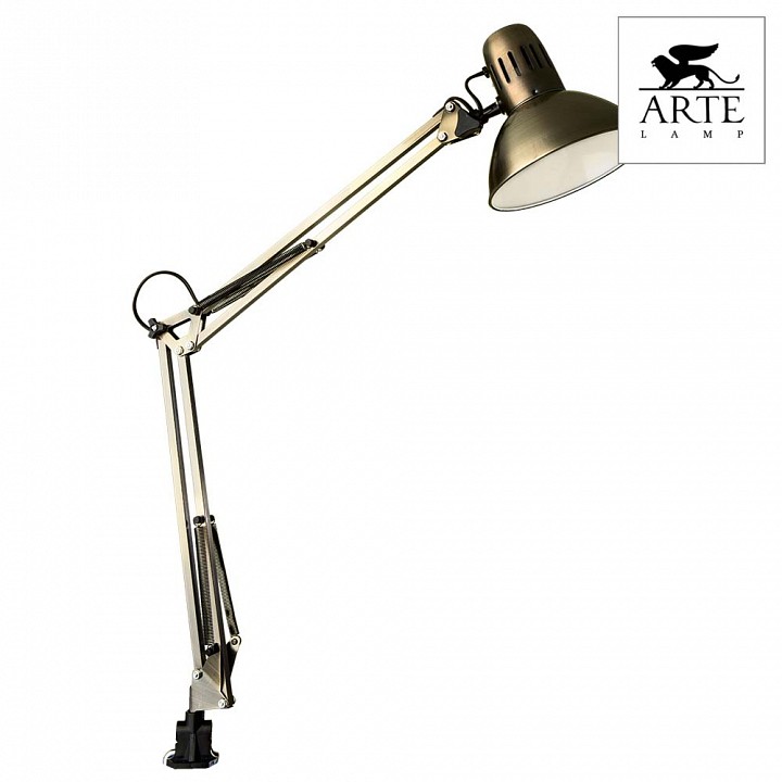 Настольная лампа офисная arte lamp senior a6068lt-1ab