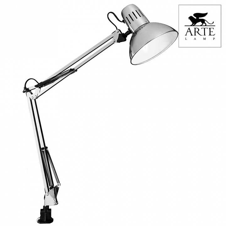 Настольная лампа офисная arte lamp senior a6068lt-1ss