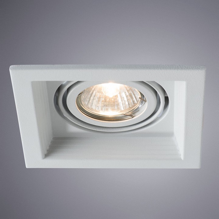 Встраиваемый светильник arte lamp canis a6661pl-1wh
