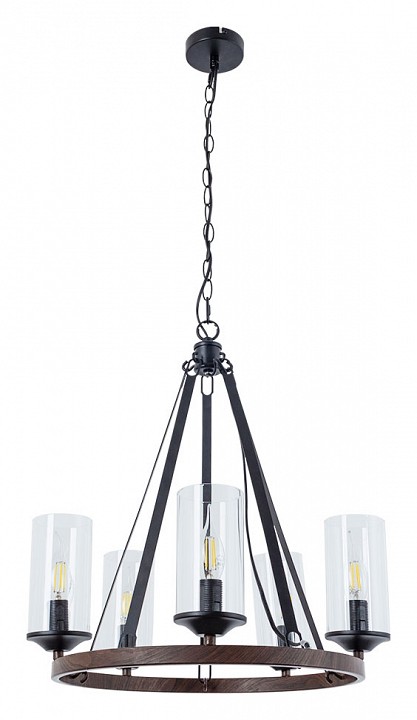Подвесная люстра arte lamp dalim a7014sp-5bk