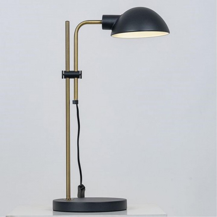 Настольная лампа офисная arte lamp zetta a7055lt-1bk