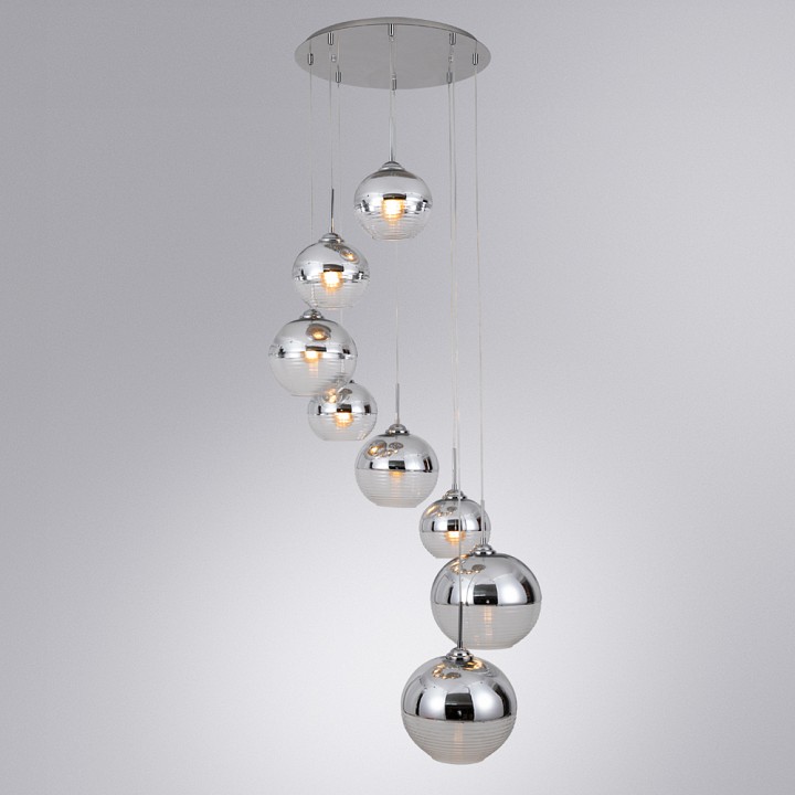 Подвесной светильник arte lamp wave a7760sp-8cc