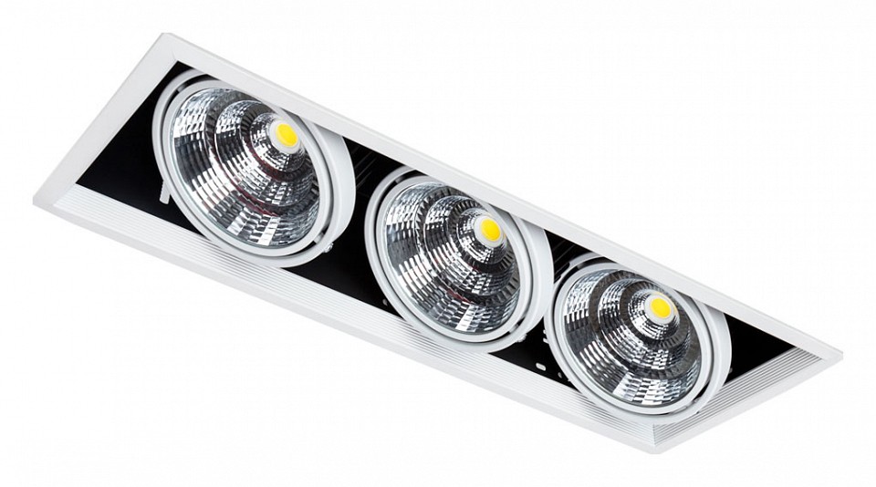 Встраиваемый светильник arte lamp merga a8450pl-3wh