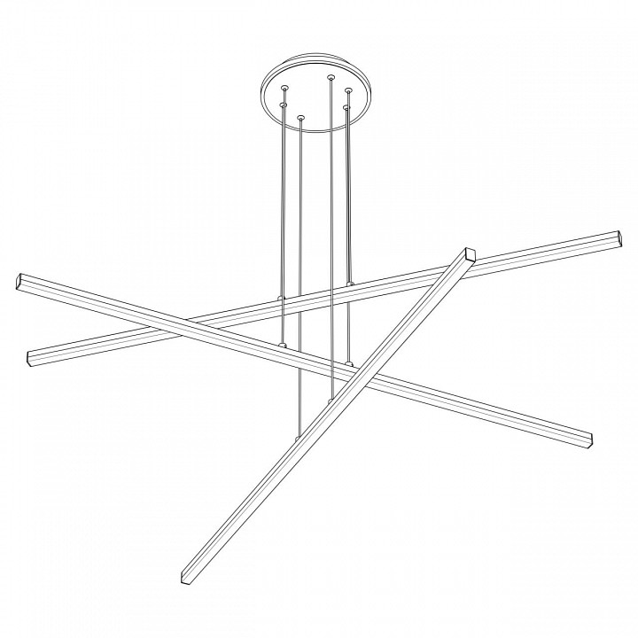 Подвесная люстра citilux trent cl203731
