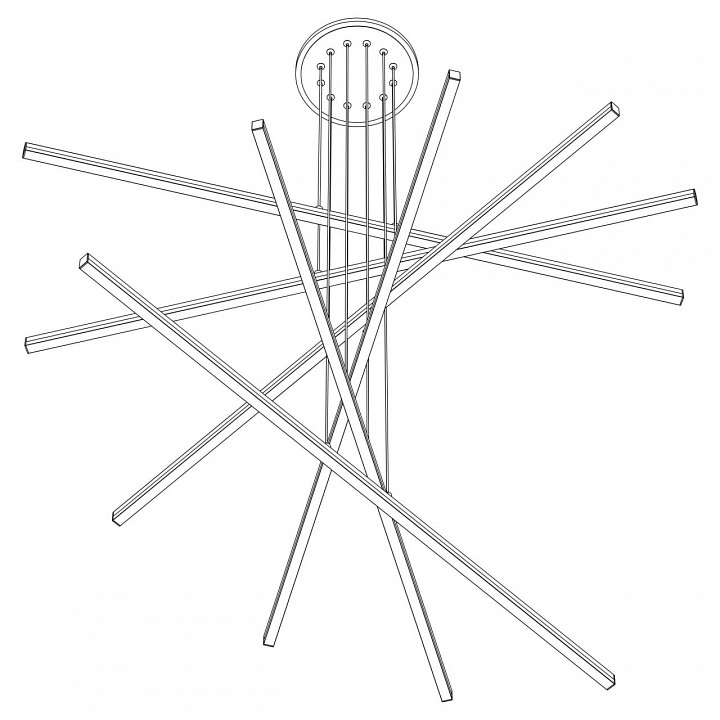 Подвесная люстра citilux trent cl203760