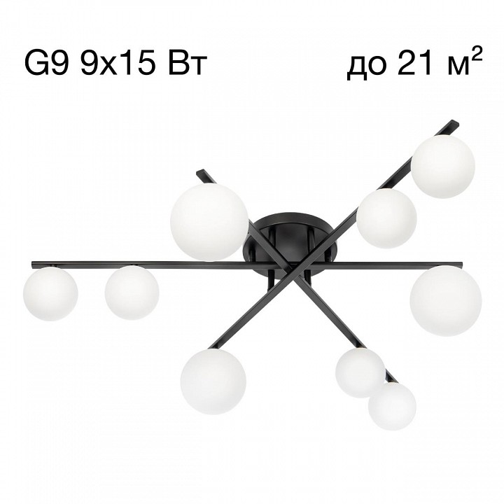 Потолочная люстра citilux glob cl209291