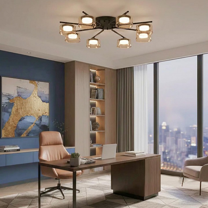 Потолочная люстра citilux espace cl243181