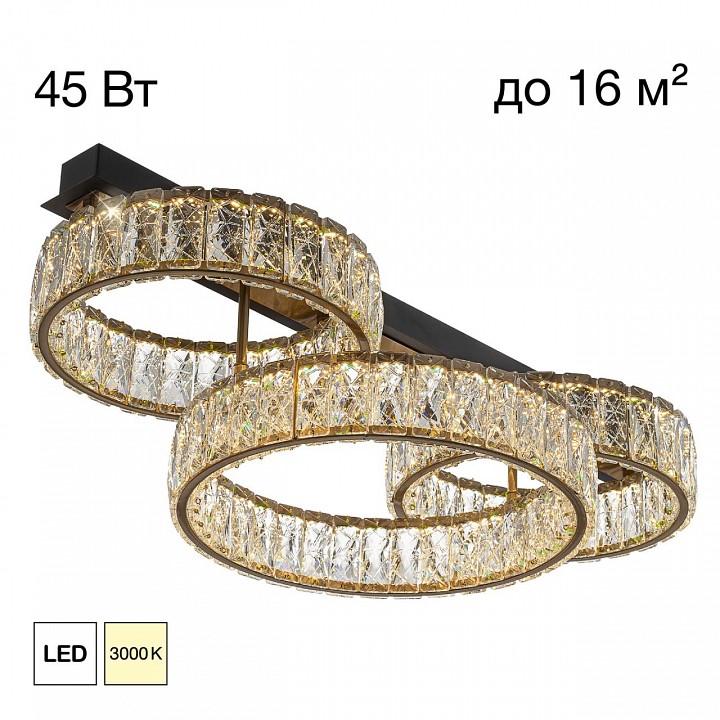 Потолочная люстра citilux palant cl325162