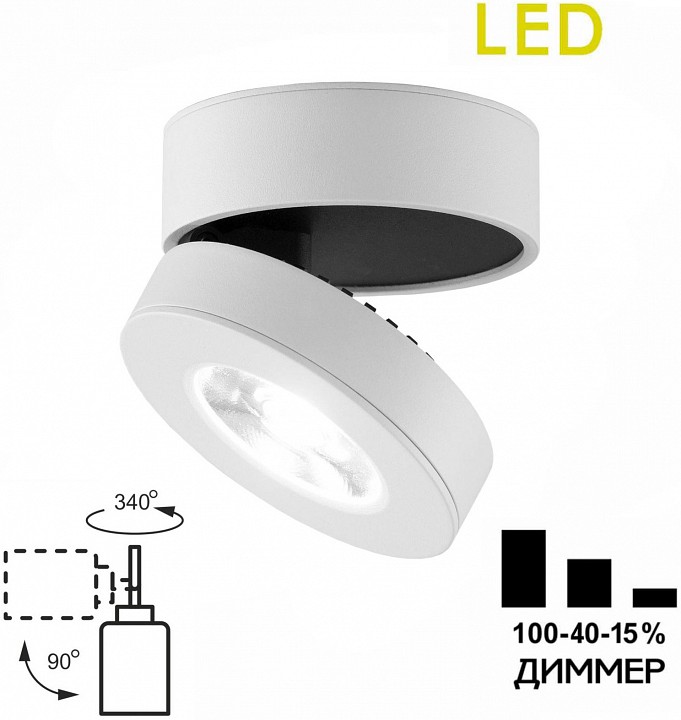 Накладной светильник citilux стамп cl558030n