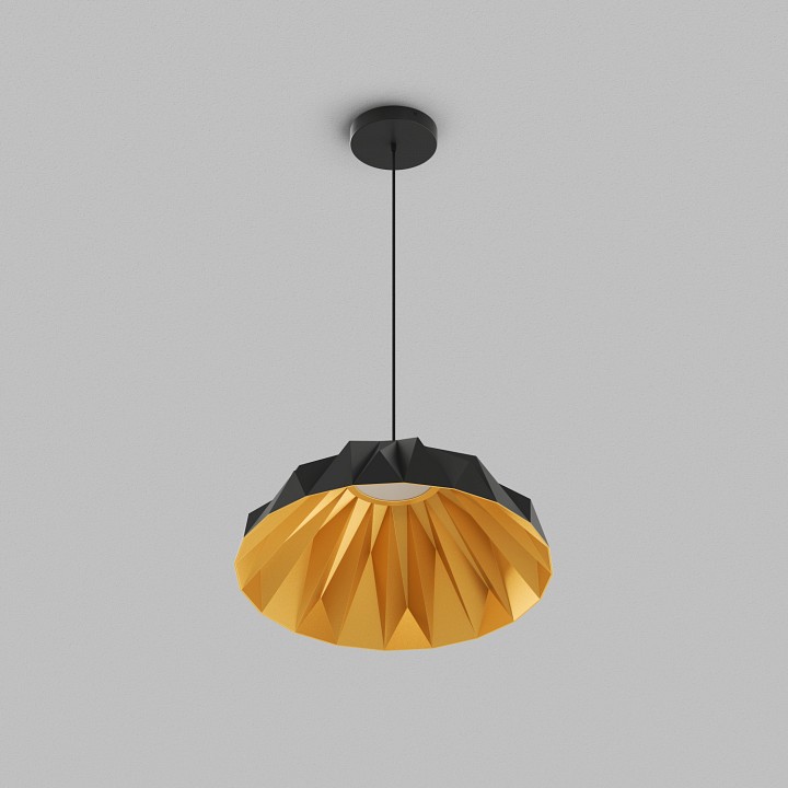 Подвесной светильник denkirs origami dk6655-bk+sg