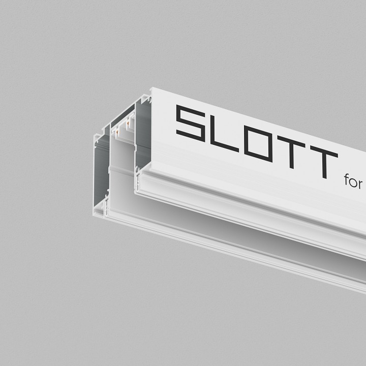 Трек встраиваемый denkirs smart slott tr2014-wh