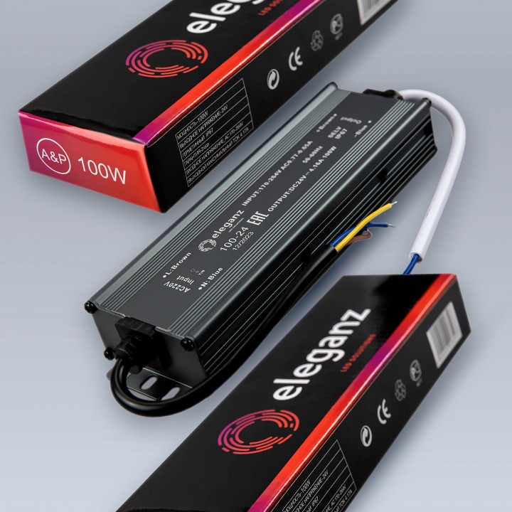 Блок питания с проводом eleganz  el-0800