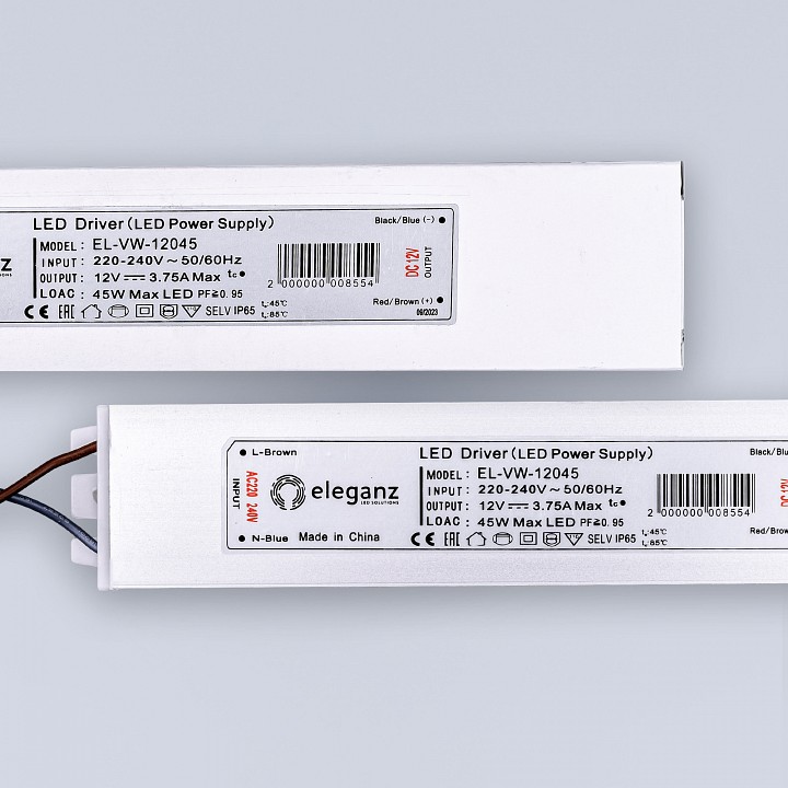 Блок питания с проводом eleganz  el-vw-12045