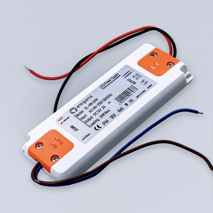 Блок питания с проводом eleganz  el-vw-24w