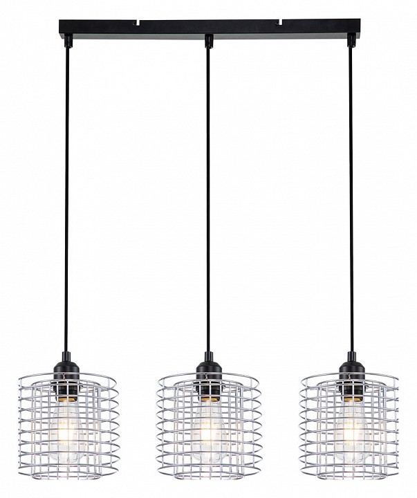 Подвесной светильник escada grid 10190/3s chrome