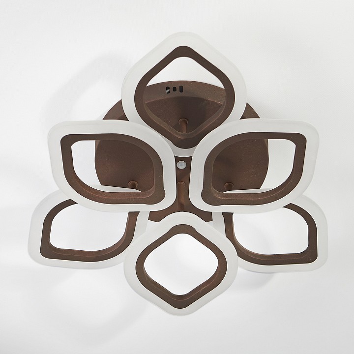 Потолочная люстра escada ella 10212/6led coffee 56w