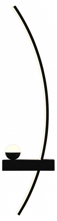 Бра escada ray 10220/2led black r