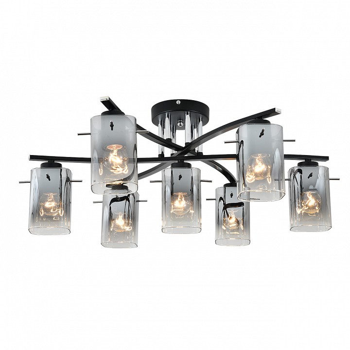 Потолочная люстра escada iberis 1101/7p black