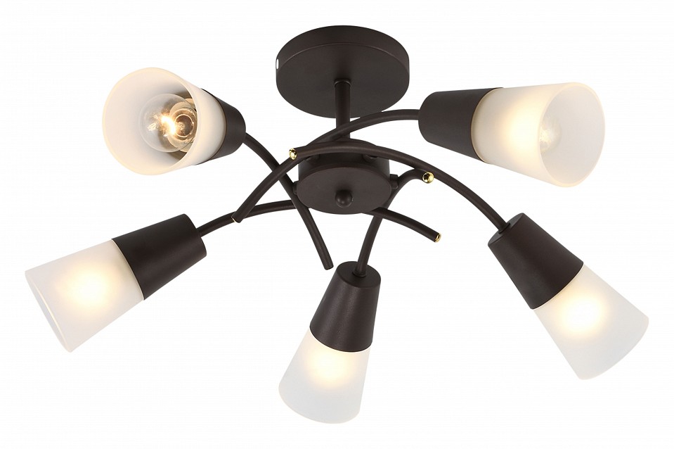 Люстра на штанге escada calla 1109/5p wenge