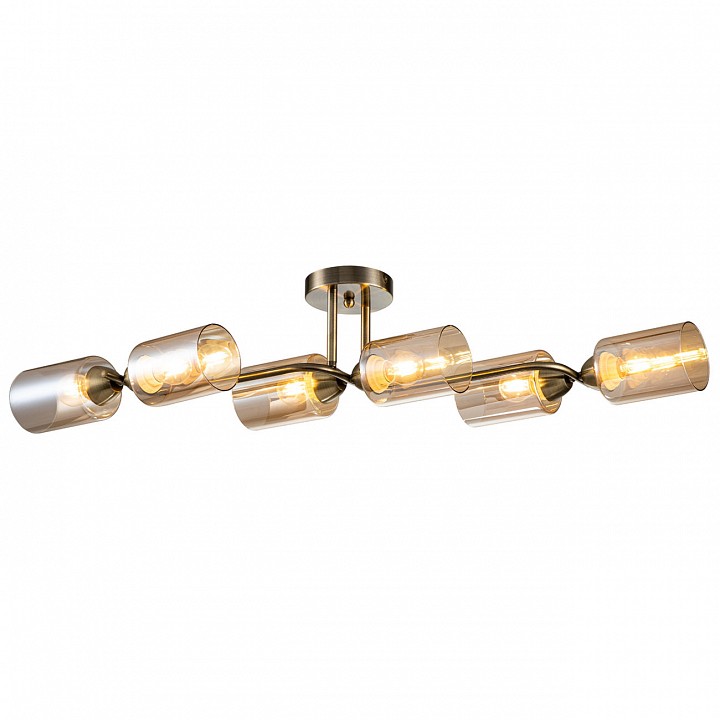 Люстра на штанге escada bungarus 1110/6p bronze