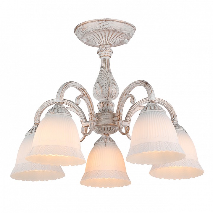 Люстра на штанге escada versailles 1114/5pl white