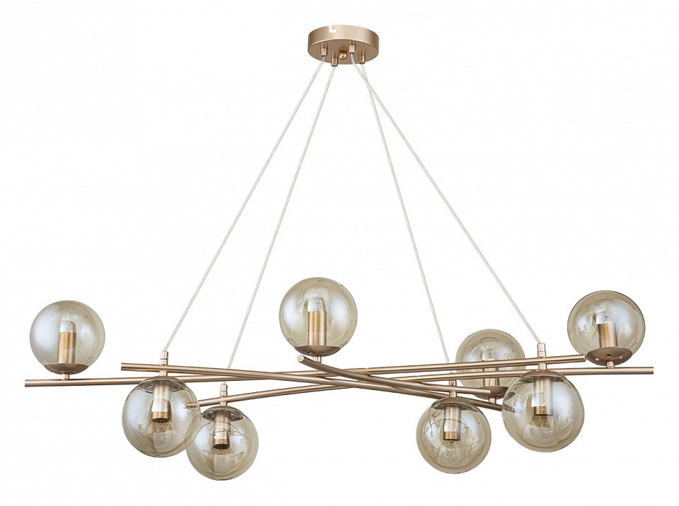 Подвесная люстра escada balance 1119/8s gold