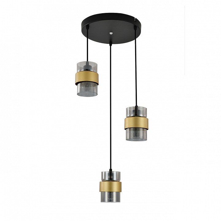 Подвесная люстра escada hurricane 1139/3s black/gold