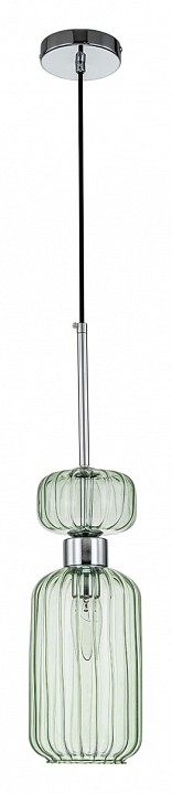 Подвесной светильник escada gloss 1141/1s chrome/green