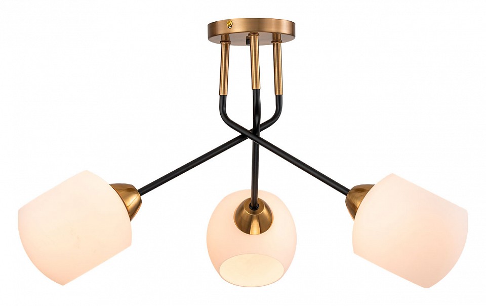 Люстра на штанге escada bond 2113/3p copper/black